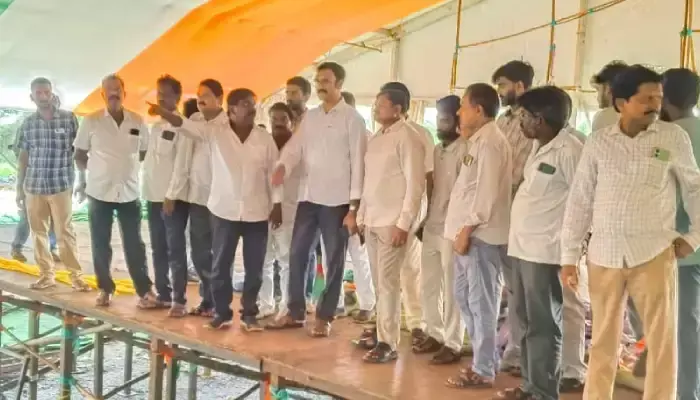అశ్వారావుపేట సీఎం రేవంత్...సభకు ఏర్పాట్లు