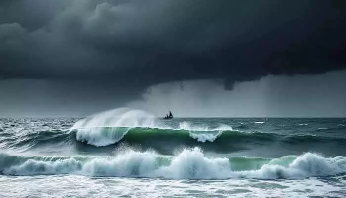 Low Pressure: బంగాళాఖాతంలో అల్పపీడనం.. ఏపీ జిల్లాలకు ఆరెంజ్ అలర్ట్ Low Pressure: బంగాళాఖాతంలో అల్పపీడనం.. ఏపీ జిల్లాలకు ఆరెంజ్ అలర్ట్