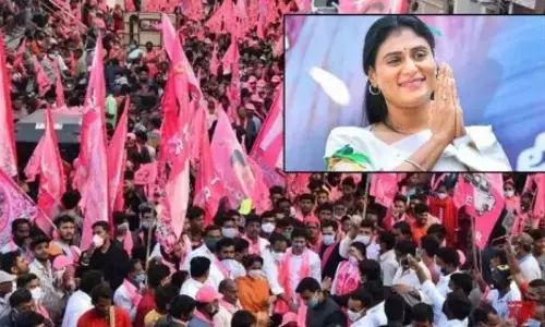 బీఆర్ఎస్‌కు షర్మిల పాపం