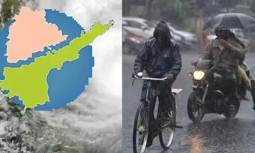 అల్పపీడనం ఎఫెక్ట్... ఏపీ, తెలంగాణకు భారీ వర్ష సూచన