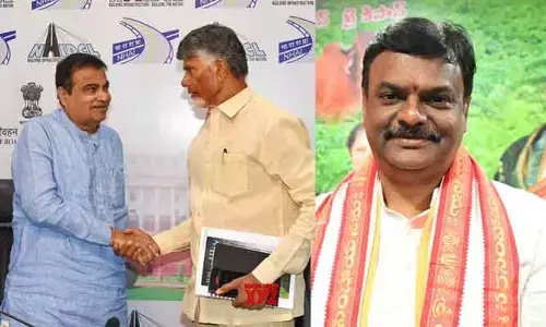 గడ్కరీ చెప్పిన విషయానికి చంద్రబాబు ఆశ్చర్యపోయారు: ఏపీ బీజేపీ చీఫ్ కీలక వ్యాఖ్యలు