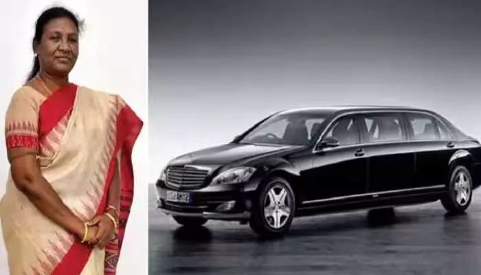 రాష్ట్రపతి ముర్ము కొత్త BMW కారుకి GST మినహాయింపు రాష్ట్రపతి ముర్ము కొత్త BMW కారుకి GST మినహాయింపు