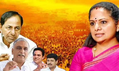 ప్రధాన అనుచరులతో కవిత రహస్య భేటీ..! బీఆర్ఎస్‌కు షాక్ ఇవ్వబోతోందా?