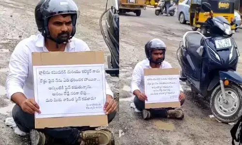 కలెక్టర్ గారూ నాకు మీరెంత ఫైన్ కడతారని నిలదీసిన కామన్ మ్యాన్