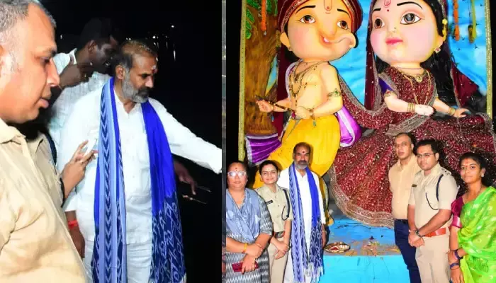 వేములవాడలో ప్రశాంతంగా కొనసాగుతున్న వినాయక నిమజ్జన వేడుకలు