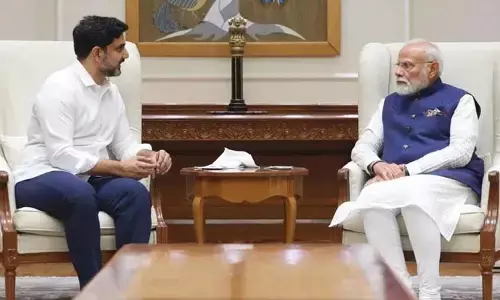 నేడు ప్రధాని మోదీతో లోకేష్ భేటీ..వీటిపైనే చర్చ