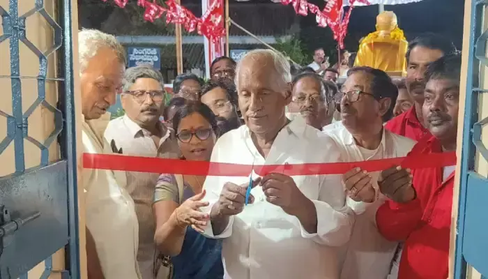 యూనియన్ కొమురయ్య భవన్ ప్రారంభించిన ఎమ్మెల్యే కునంనేని