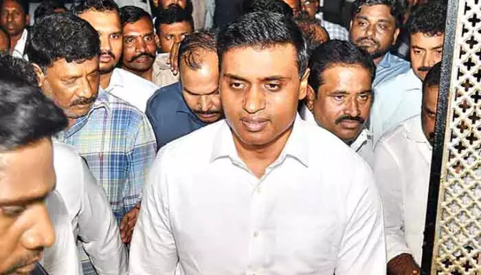 Mithun Reddy : రాజమండ్రి సెంట్రల్ జైలు నుంచి ఎంపీ మిథున్ రెడ్డి విడుదల Mithun Reddy : రాజమండ్రి సెంట్రల్ జైలు నుంచి ఎంపీ మిథున్ రెడ్డి విడుదల