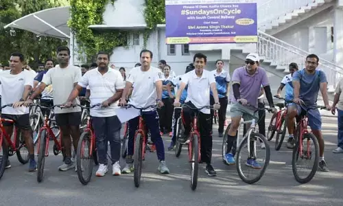 దక్షిణ మధ్య రైల్వేలో ‘సండే ఆన్ సైకిల్’