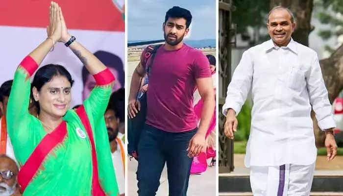రాజకీయాల్లోకి వైఎస్ఆర్ మనవడు.. ఆశీర్వాదం ఇచ్చిన విజయమ్మ! రాజకీయాల్లోకి వైఎస్ఆర్ మనవడు.. ఆశీర్వాదం ఇచ్చిన విజయమ్మ!