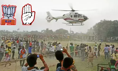 మోడీ వర్సెస్ రాహుల్.. ఆ రాష్ట్రంలో హెలికాప్టర్లకు ఫుల్ డిమాండ్
