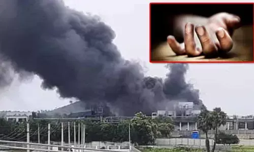ఫార్మా‌సిటీలో ఫైర్.. కార్మికుడు మృతి