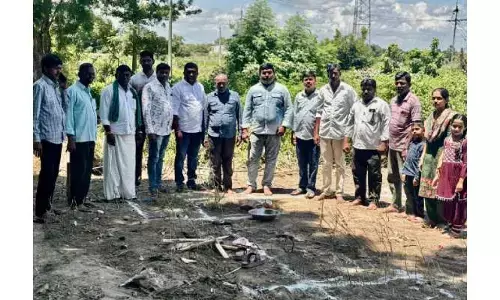 ఏర్గట్లలో ఇందిరమ్మ ఇళ్ల నిర్మాణం ప్రారంభం
