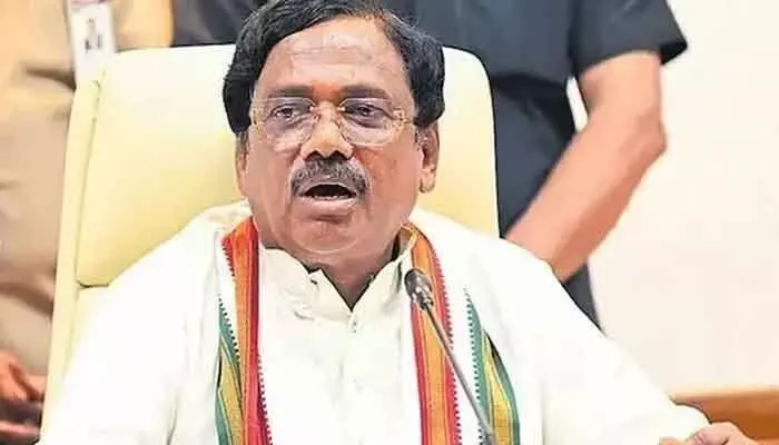 కాళేశ్వరం ప్రాజెక్టు పెద్ద కుంభకోణం.. మంత్రి వివేక్ వెంకటస్వామి కాళేశ్వరం ప్రాజెక్టు పెద్ద కుంభకోణం.. మంత్రి వివేక్ వెంకటస్వామి