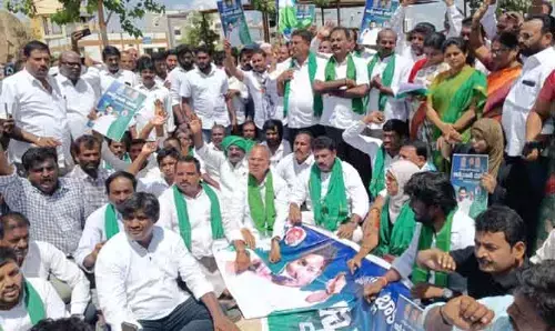 ఏపీ వ్యాప్తంగా వైసీపీ నిరసనలు