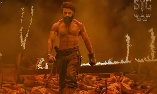 సాయి ధరమ్ తేజ్ ‘సంబరాల ఏటిగట్టు’ షూటింగ్ అప్డేట్.. పవర్ ఫుల్ పోస్టర్‌తో హైప్ పెంచిన మేకర్స్