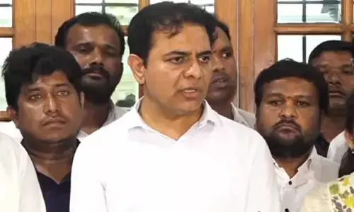 దమ్ముంటే లై డిటెక్టర్ టెస్ట్ చేయండి.. ప్రభుత్వానికి కేటీఆర్ సంచలన సవాల్