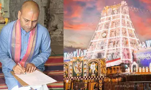 TTD ఈవో‌గా బాధ్యతలు చేపట్టిన అనిల్ కుమార్ సింఘాల్.. హాజరైన చైర్మన్ బీఆర్ నాయుడు
