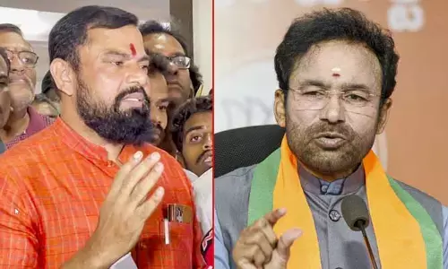 ‘ఇద్దరం స్వతంత్ర అభ్యర్థులుగా పోటీ చేద్దాం’.. కిషన్ రెడ్డికి రాజాసింగ్ సంచలన సవాల్