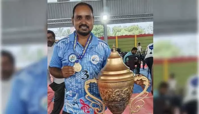 పారా త్రో బాల్ ప్లేయర్ కు ఆర్థిక కష్టాలు.. పారా త్రో బాల్ ప్లేయర్ కు ఆర్థిక కష్టాలు..
