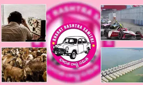 అడకత్తెరలో గులాబీ పార్టీ..! వరుస ఎంక్వైరీలతో ఉక్కిరిబిక్కిరి