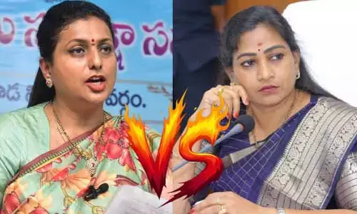 వంగలపూడి అనిత యాంకరా..హోం మంత్రా? మాజీ మంత్రి RK రోజా సెటైర్లు