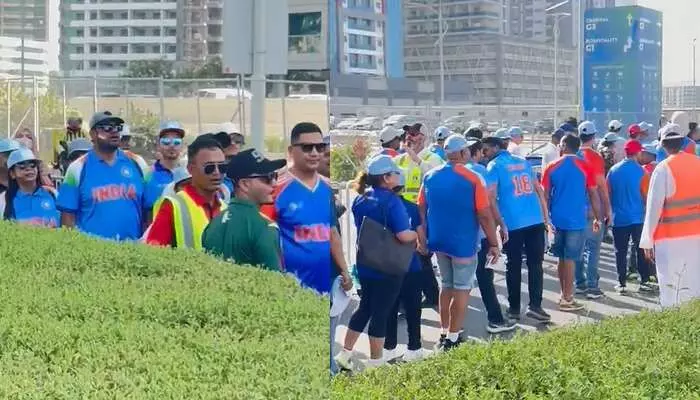 Ind vs Pak : పసలేదు...దుబాయ్ స్టేడియం బయట ఇది పరిస్థితి Ind vs Pak : పసలేదు...దుబాయ్ స్టేడియం బయట ఇది పరిస్థితి