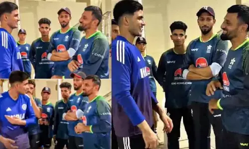 హాంకాంగ్ జ‌ట్టుకు గిల్ భారీ సాయం..వీడియో వైర‌ల్