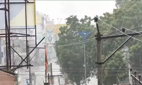 గుంటూరులో క్లౌడ్‌ బరస్ట్‌ తరహా వర్షం..25 నిమిషాల్లోనే 5 సెం.మీ. వర్షపాతం
