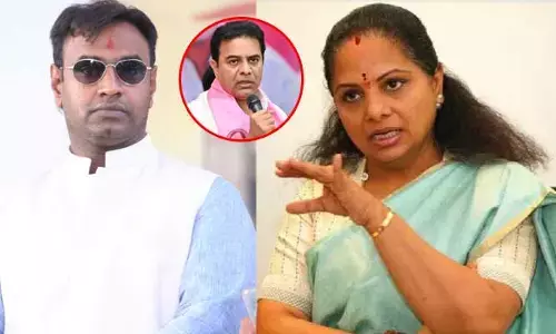 Kavitha: జూబ్లీహిల్స్ బై పోల్ లో ట్విస్ట్.. కవితతో మాజీ ఎమ్మెల్యే విష్ణు భేటీ.. కవిత తరఫున పోటీ?