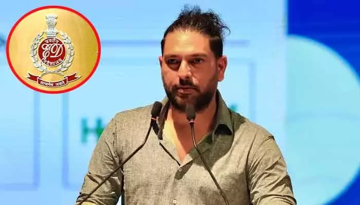 మాజీ క్రికెటర్ యువరాజ్ సింగ్కు షాక్ ఇచ్చిన ఈడీ.. ఈ నెల 23న విచారణకు హాజరు కావాలని నోటీసులు మాజీ క్రికెటర్ యువరాజ్ సింగ్కు షాక్ ఇచ్చిన ఈడీ.. ఈ నెల 23న విచారణకు హాజరు కావాలని నోటీసులు