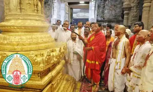 తిరుమలలో శాస్త్రోక్తంగా కోయిల్ ఆళ్వార్ తిరుమంజనం.. పాల్గొన్న చైర్మన్, ఈవో