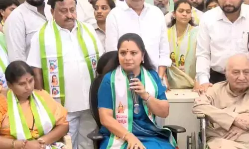 తెలంగాణ విలీనంలో కాంగ్రెస్ చేసిందేమీ లేదు: కవిత