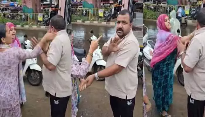 Viral: మహిళ ఫోన్ కు అశ్లీల వీడియోలు.. పబ్లిక్ లో బస్సు డ్రైవర్ కు దేహశుద్ధి (వీడియో) Viral: మహిళ ఫోన్ కు అశ్లీల వీడియోలు.. పబ్లిక్ లో బస్సు డ్రైవర్ కు దేహశుద్ధి (వీడియో)