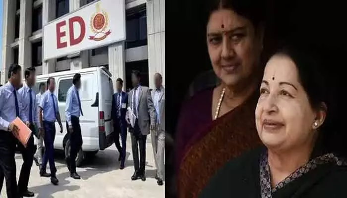 200 కోట్ల బ్యాంక్ మోసం కేసు.. తమిళనాడు, హైదరాబాద్లలో ఈడీ రైడ్స్ 200 కోట్ల బ్యాంక్ మోసం కేసు.. తమిళనాడు, హైదరాబాద్లలో ఈడీ రైడ్స్