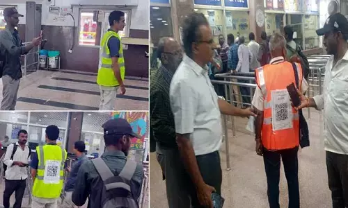 గుడ్‌న్యూస్.. దసరా వేళ రద్దీకి చెక్.. వీపుపై స్కాన్ చేసి ట్రైన్ టికెట్ బుకింగ్.. రైల్వే వినూత్న ప్రయత్నం