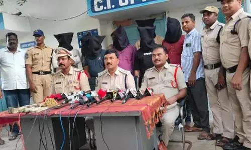 చోరీ కేసుల్లో ఏడుగురు నిందితుల అరెస్టు