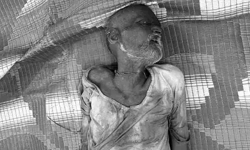 సీతాఫలాల కోసం వెళ్లిన వ్యక్తి మృతి