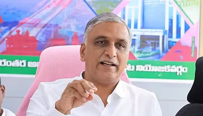ఇది కదా అసలైన మార్పంటే..? మాజీ మంత్రి హరీశ్ రావు సెటైరికల్ ట్వీట్ ఇది కదా అసలైన మార్పంటే..? మాజీ మంత్రి హరీశ్ రావు సెటైరికల్ ట్వీట్