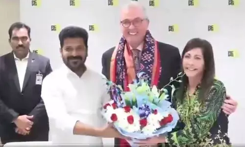 సీఎం రేవంత్ రెడ్డితో న్యూజెర్సీ గ‌వ‌ర్నర్ భేటీ.. ఆ రెండు అంశాలపై చర్చ