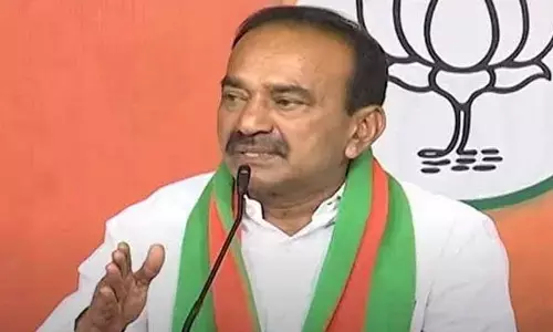 పార్టీ మారుతున్నానన్న ప్రచారం అబద్ధం.. పదే పదే శీల పరీక్ష చేయొద్దు: ఎంపీ ఈటల సంచలన ట్వీట్