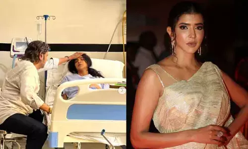 సెలైన్ పెట్టుకుని హాస్పిటల్ బెడ్‌పై ఉన్న మంచు లక్ష్మి.. ఎమోషనల్ పోస్ట్ వైరల్!