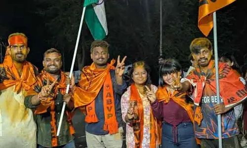 హెచ్‌సీయూ విద్యార్థి సంఘం ఎన్నికల్లో ఏబీవీపీ ప్యానెల్ ఘన విజయం