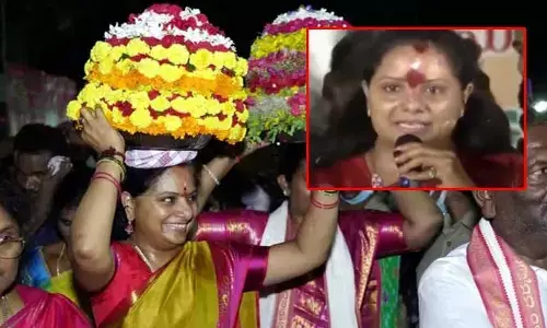 బతుకమ్మ పండుగపూట కన్నీరు పెట్టిన కవిత.. ‘మీ భరతం పడతా’ అని వారికి స్ట్రాంగ్ వార్నింగ్
