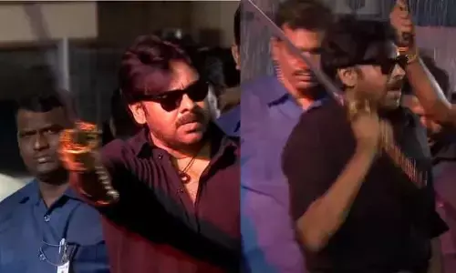 OG: క‌త్తితో వ‌చ్చిన ప‌వ‌న్ క‌ళ్యాణ్‌..సెక్యూరిటీకి త‌ప్పిన ప్ర‌మాదం ?