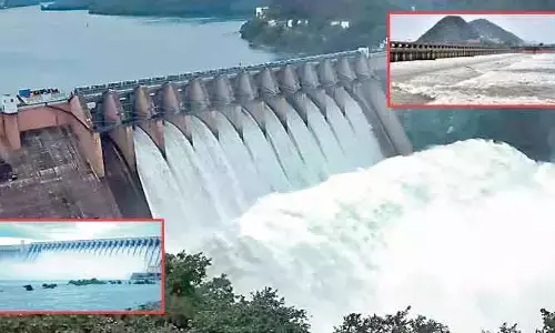మరోసారి కృష్ణమ్మ ఉగ్రరూపం.. అన్ని డ్యామ్‌‌ల గేట్లు ఎత్తివేత