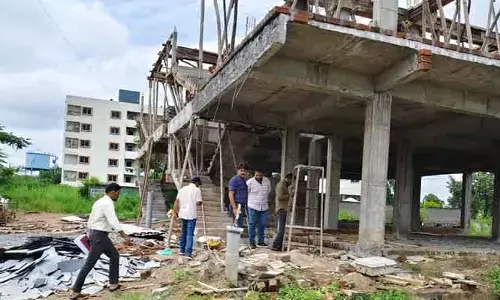 దిశ ఎఫెక్ట్ : ప్రభుత్వ స్థలంలో పాగా వాస్తవమే!