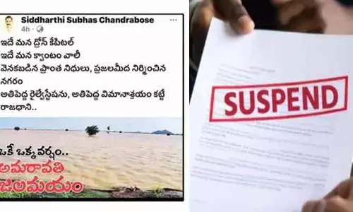 సర్కారుకు వ్యతిరేకంగా FBలో పోస్టులు.. GST అసిస్టెంట్‌ కమిషనర్‌‌పై సస్పెన్షన్ వేటు