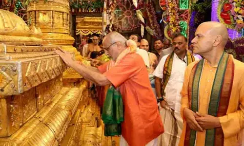 తిరుమలలో ఉపరాష్ట్రపతి సీపీ రాధాకృష్ణన్