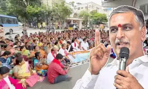 హామీలు అమలు చేయమంటే అరెస్టులా..? మాజీ మంత్రి హరీశ్‌రావు ఫైర్